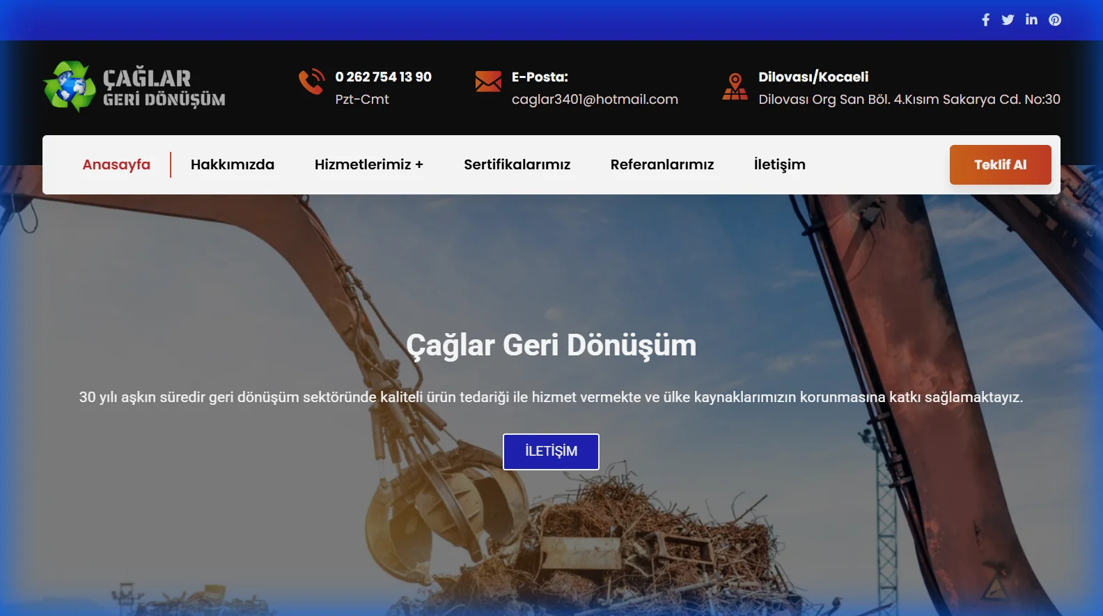 Çağlar Geri Dönüşüm