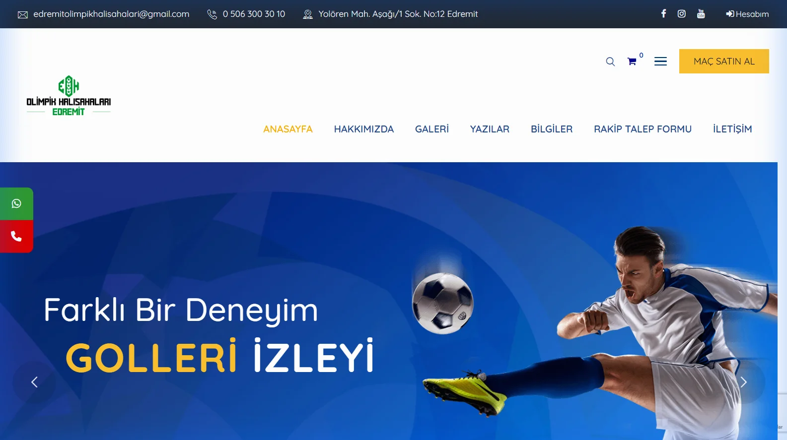 Edremit Olimpik Halısahaları